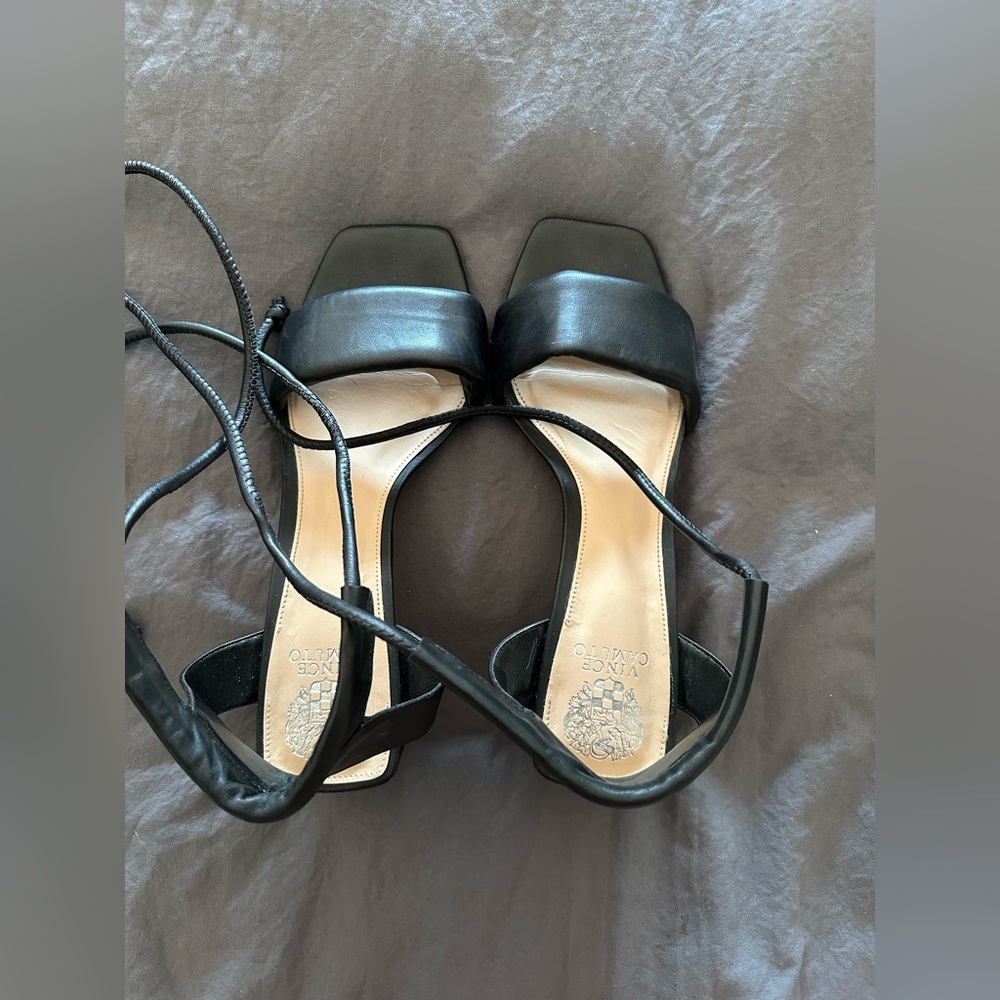 Vince Camuto Block Heel Sandals - Picture 4 of 4